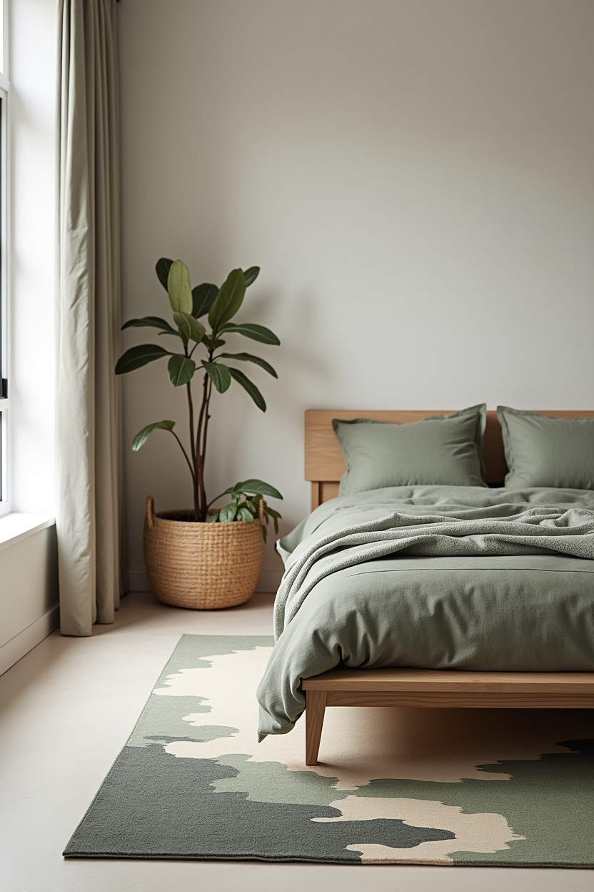 moss-dyed tonal variation home decor