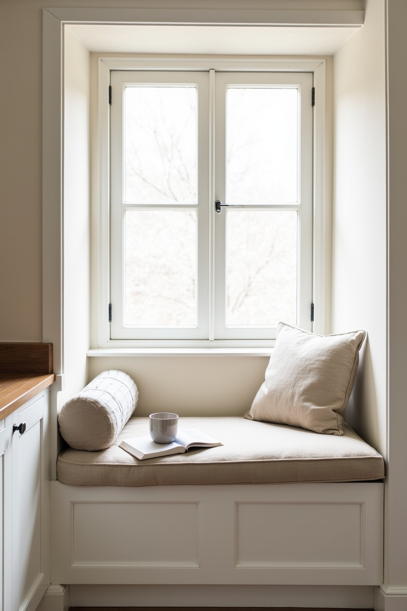 built-in window seat styling home decor
