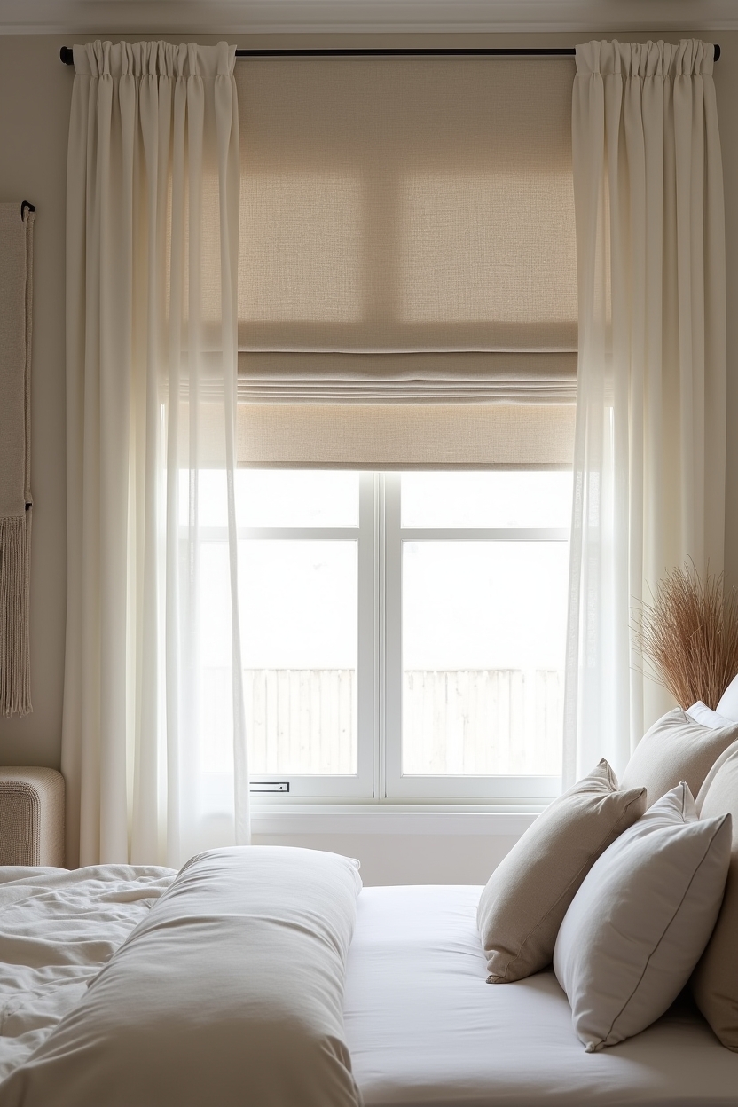 layered window treatments home decor