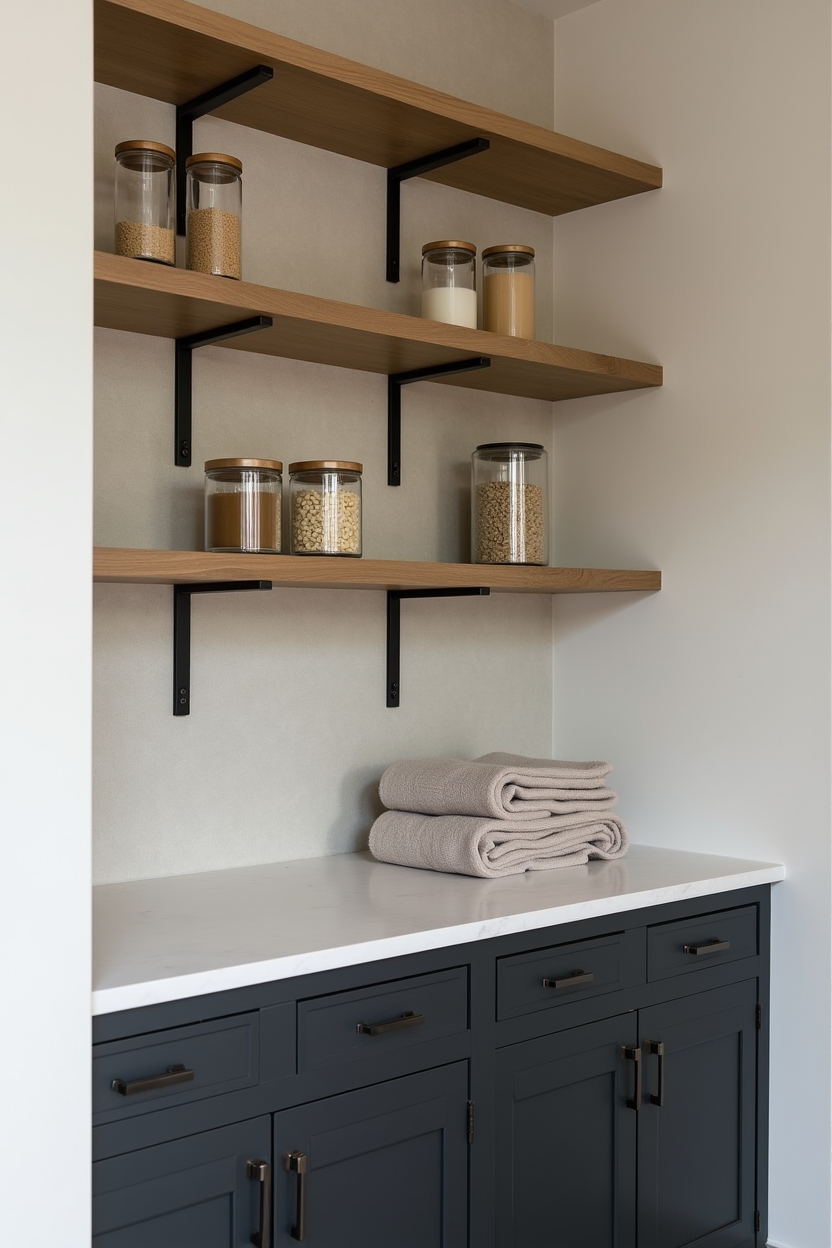 two_tone_open_shelving home decor