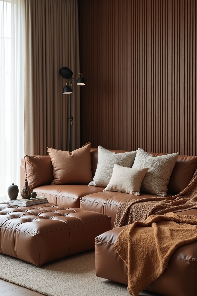 double_layered_brown_textiles home decor