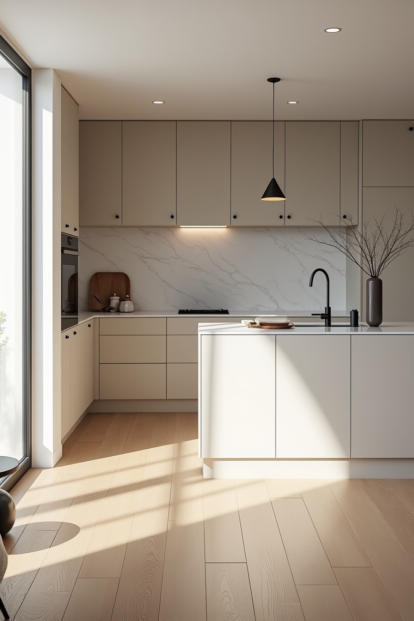 wide-plank limed oak flooring in extra-wide boards home decor