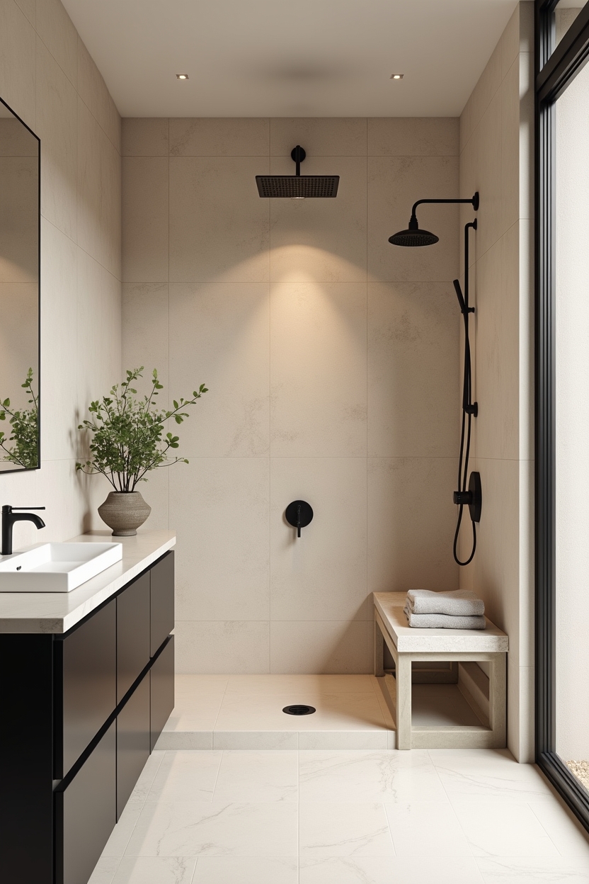 full travertine wet wall slab home decor