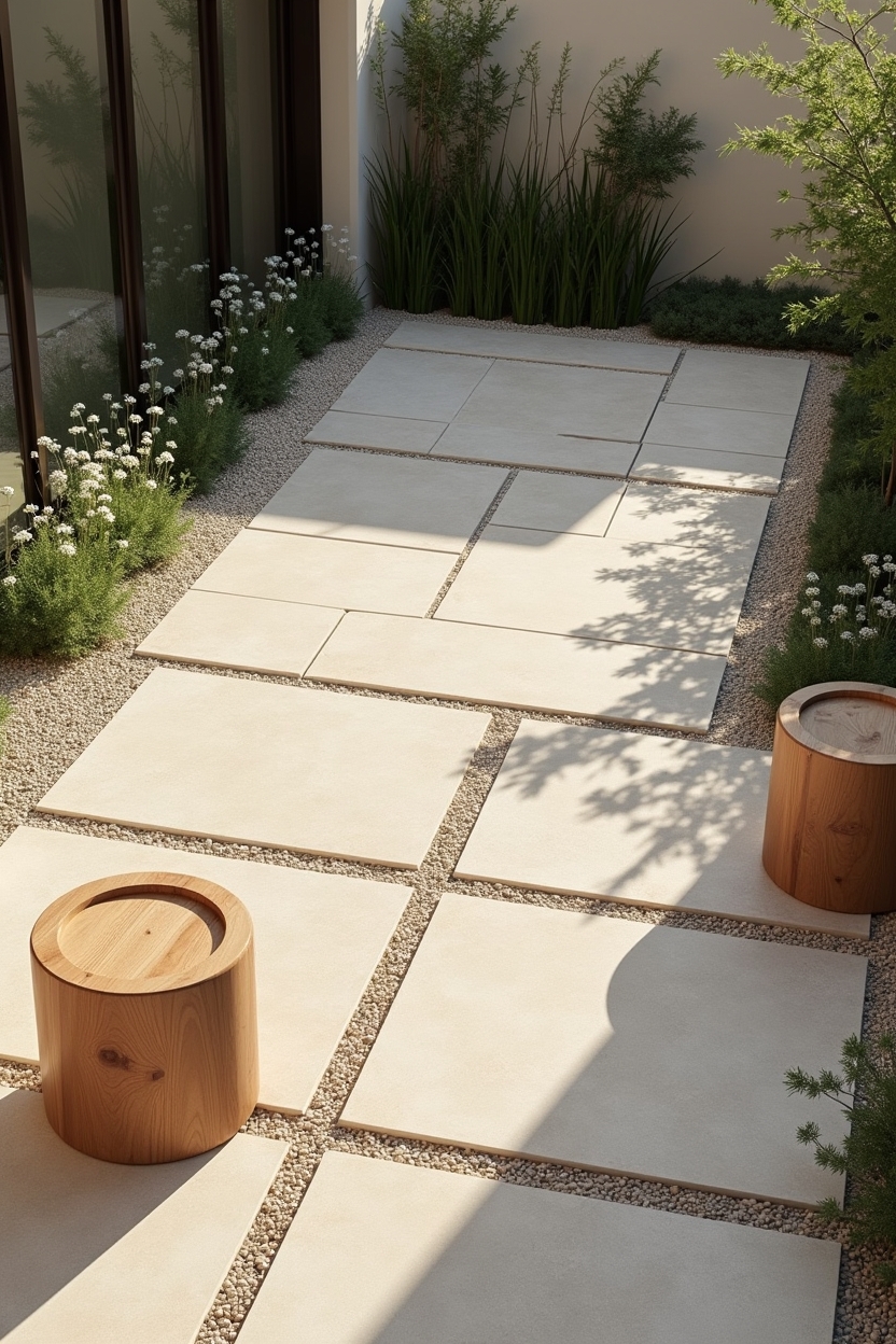 tatami-style decking grid home decor