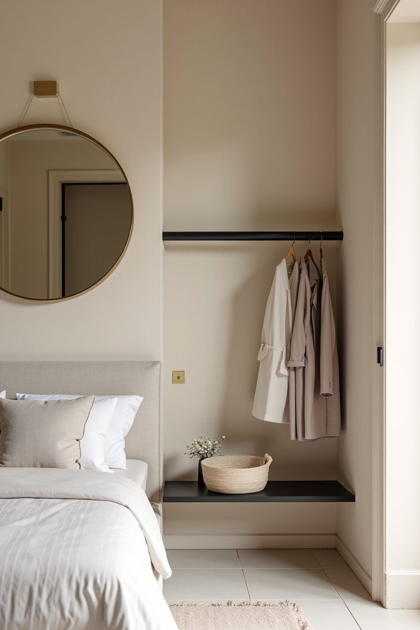 wabi-sabi lime plaster accent wall home decor