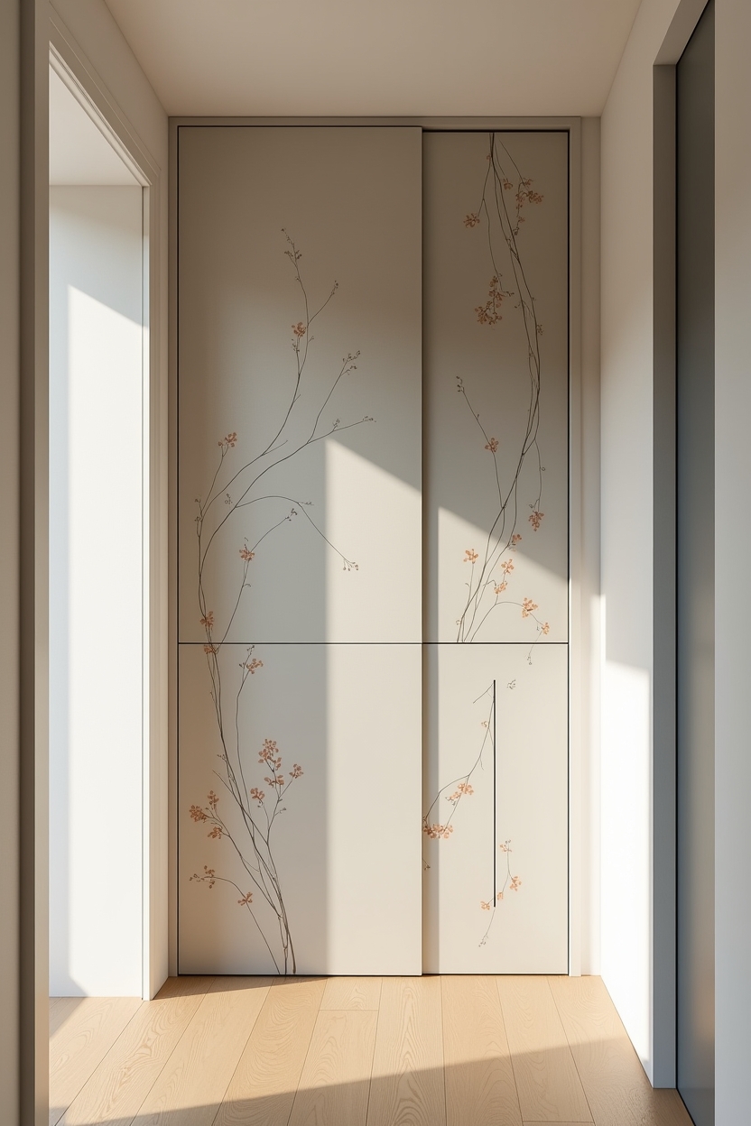 decorative door finishes (art and two-tone materials) home decor