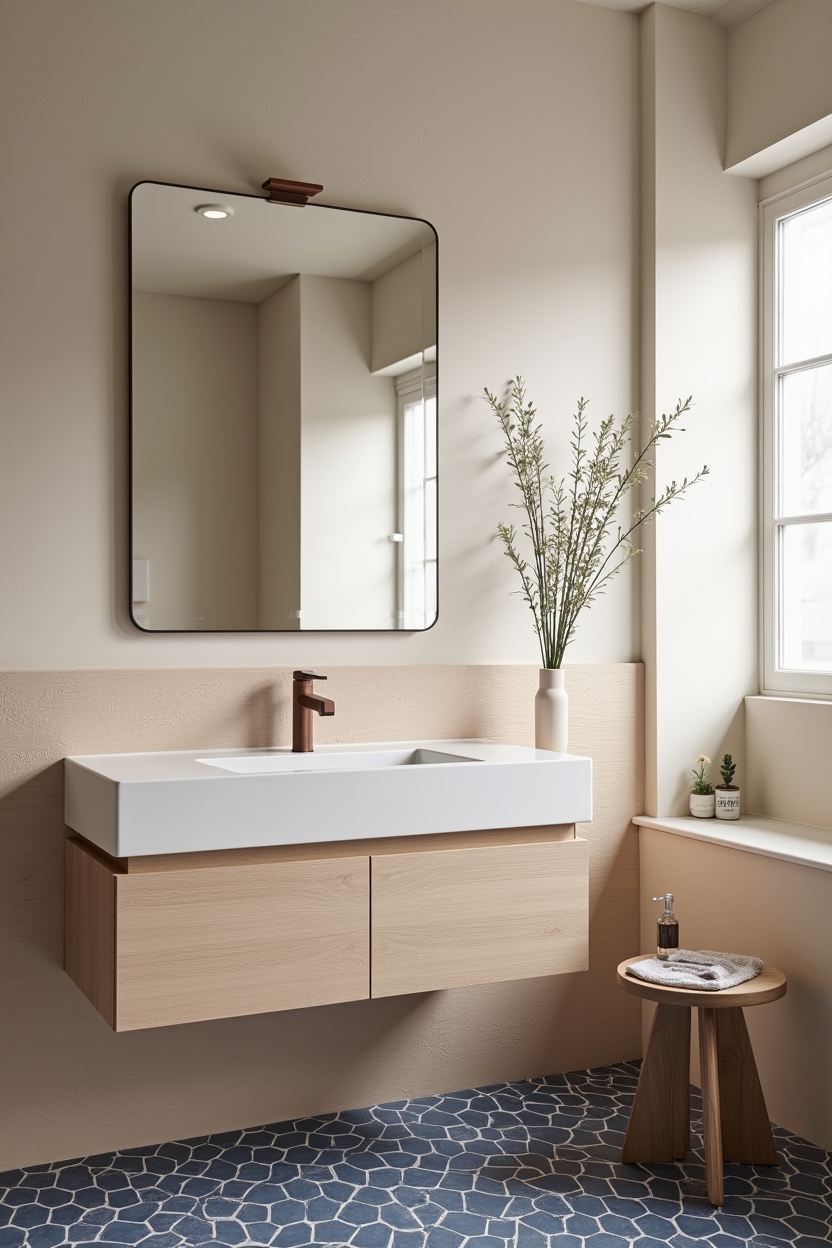 matte washed clay subway tile row home decor