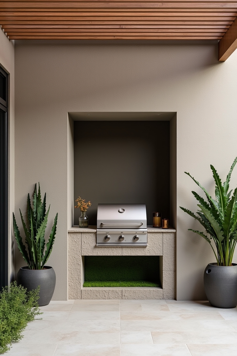 moss_inset_grill_nook_with_volcanic_stone_surround home decor