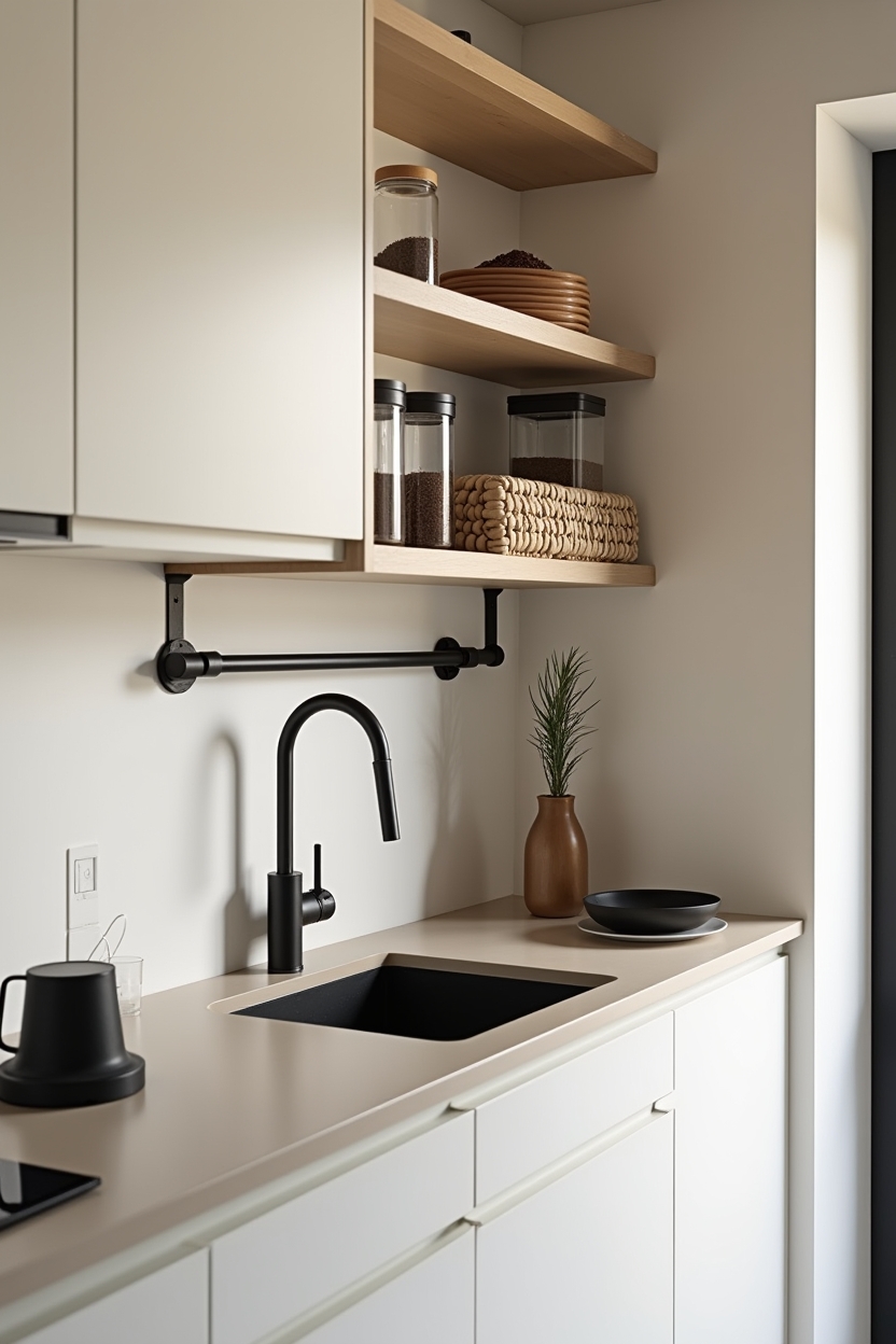 matte_black_coffee_rail home decor