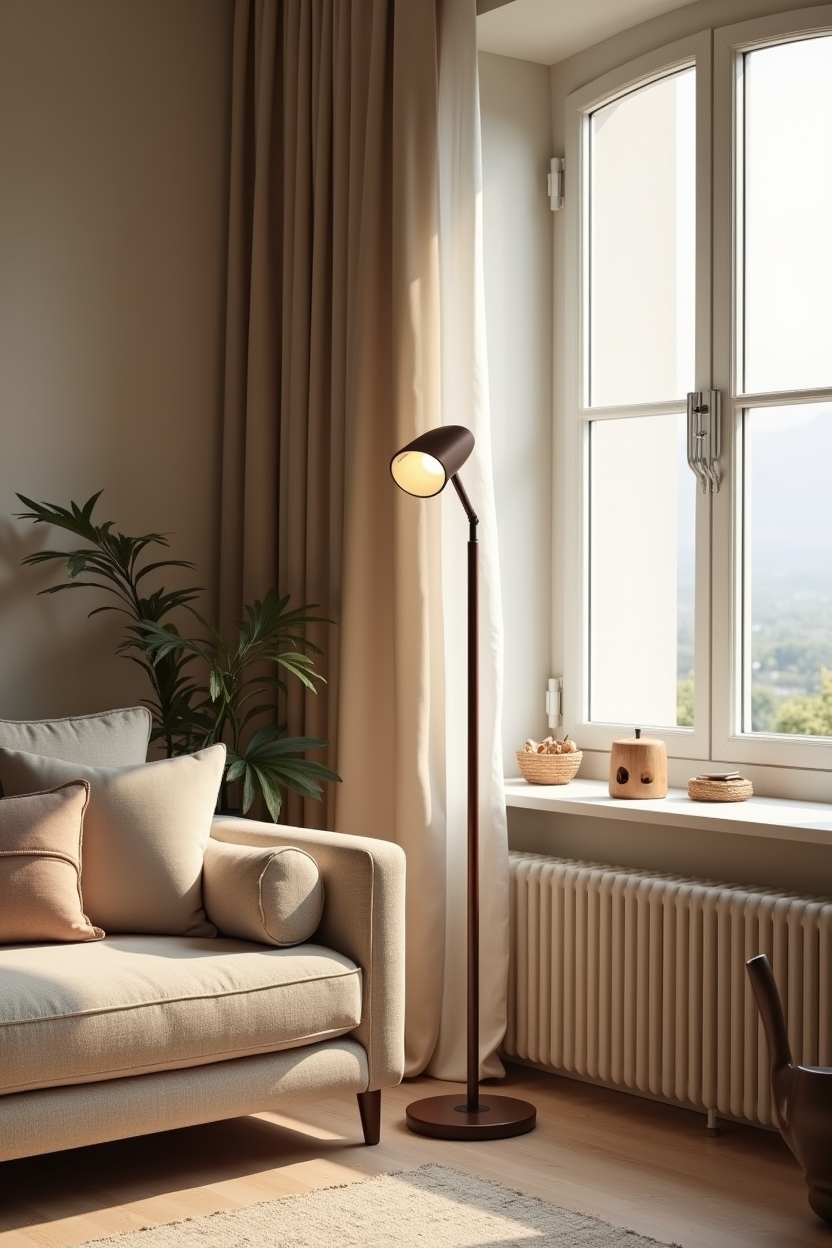 magnetic rechargeable floor lamp home decor