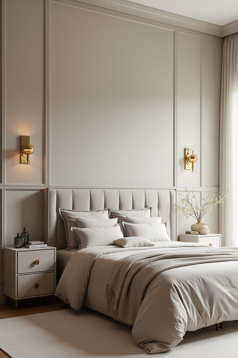 timeless luxury bedroom storage ideas — upholstered storage headboard featuring tufted_storage_headboard
