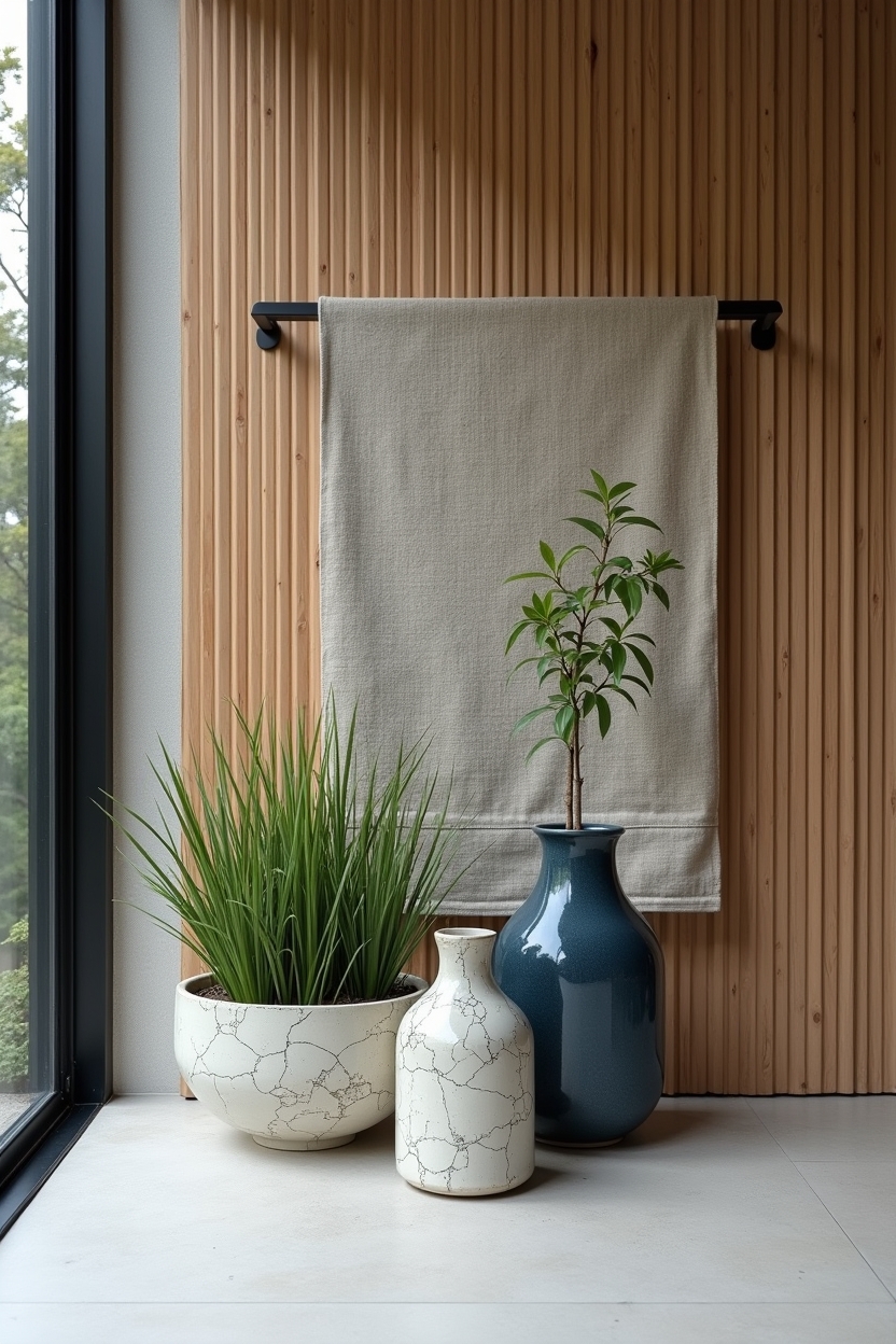 cracked_glaze_ceramic_planter_trio home decor