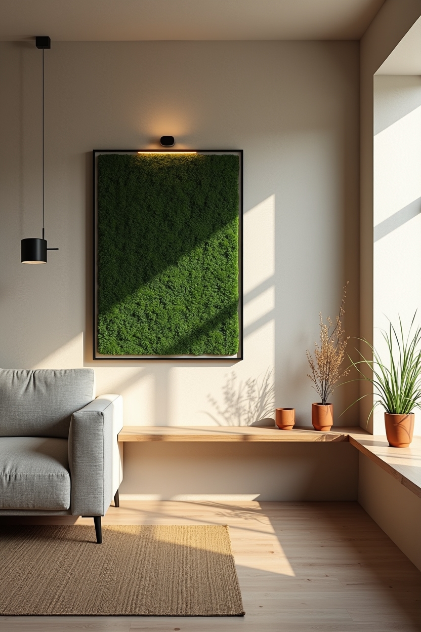 moss_mosaic_accent_panel home decor