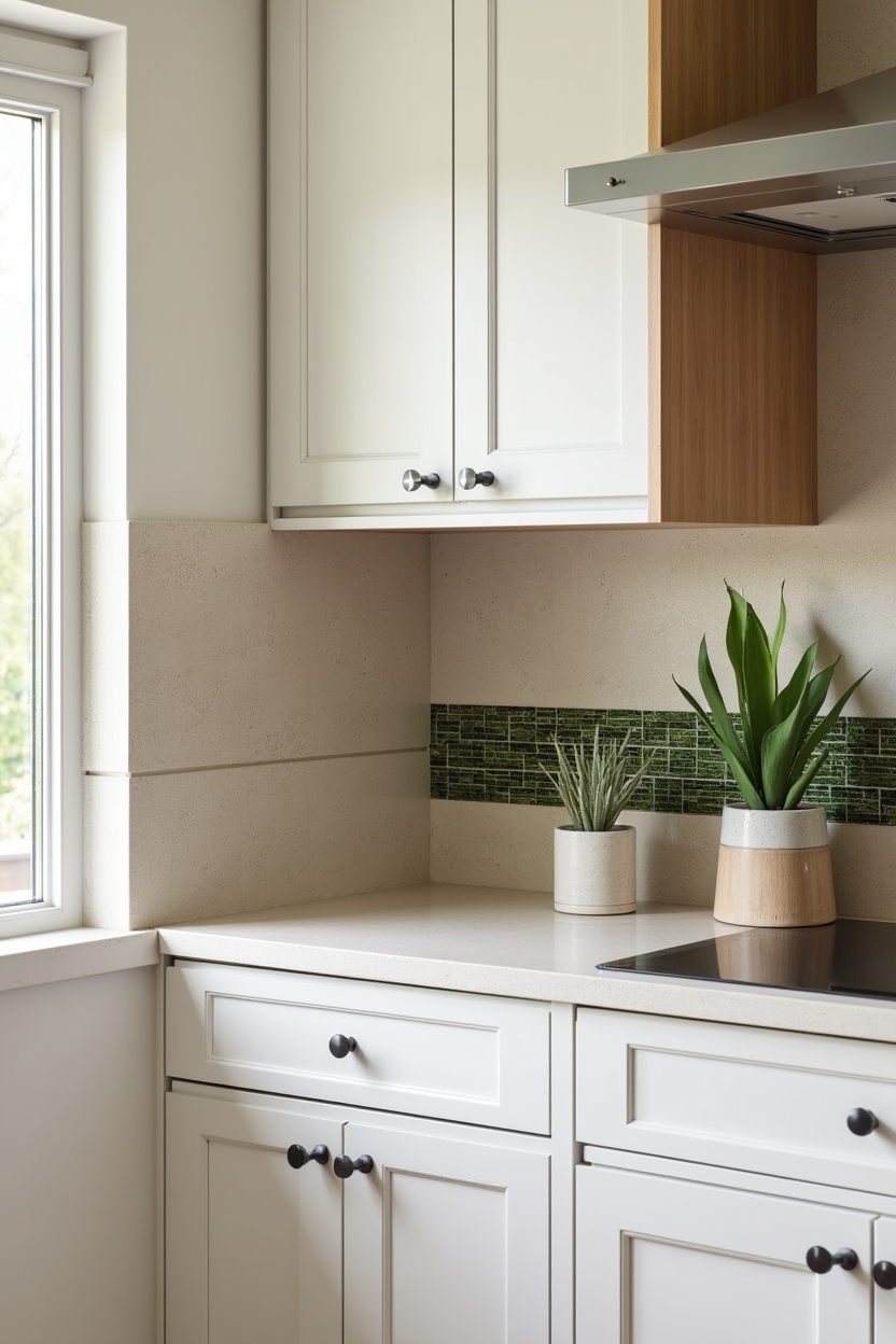 framed sisal fiber backsplash panels home decor