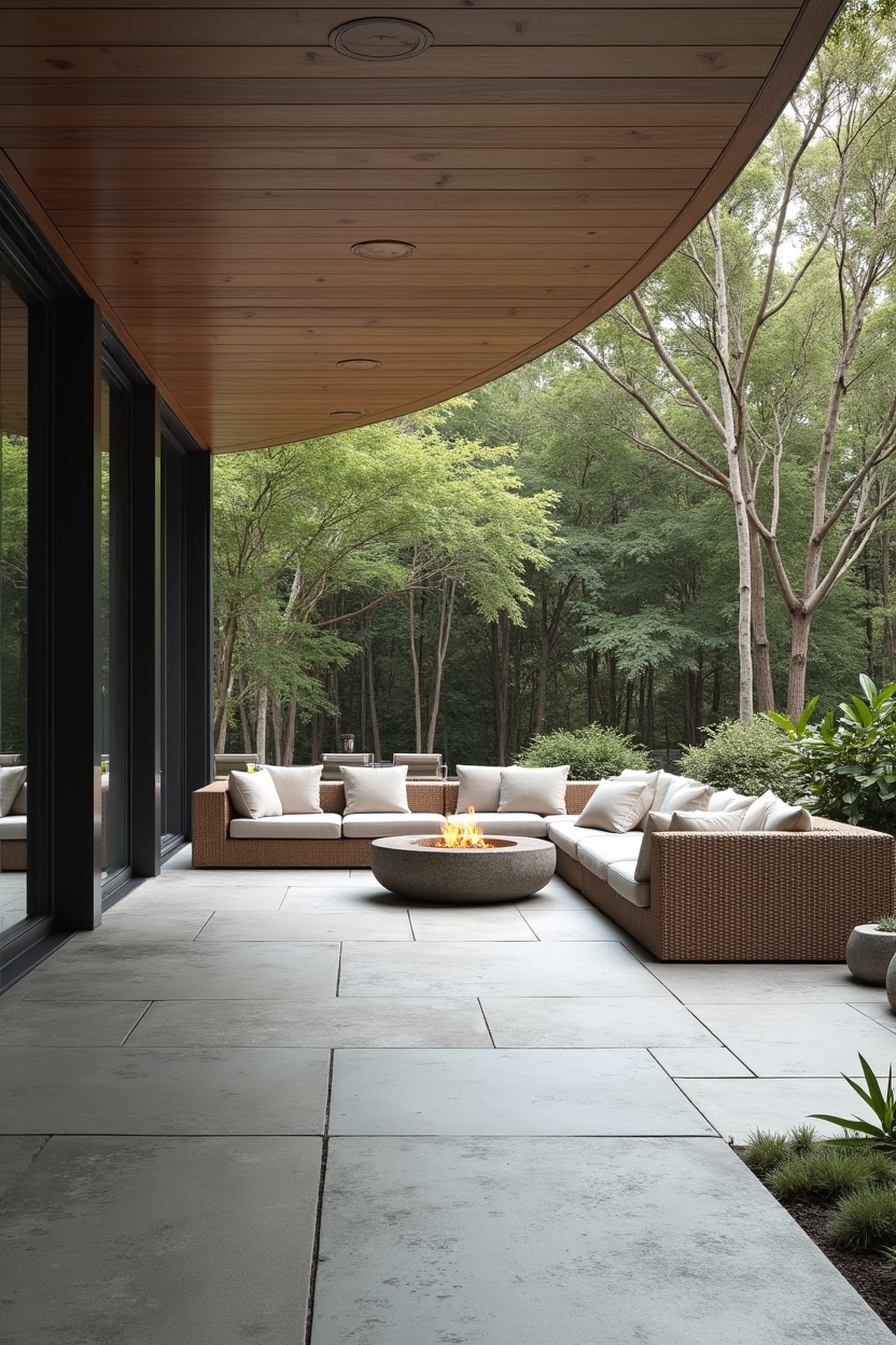 curved_cleft-cut_bluestone_patio home decor