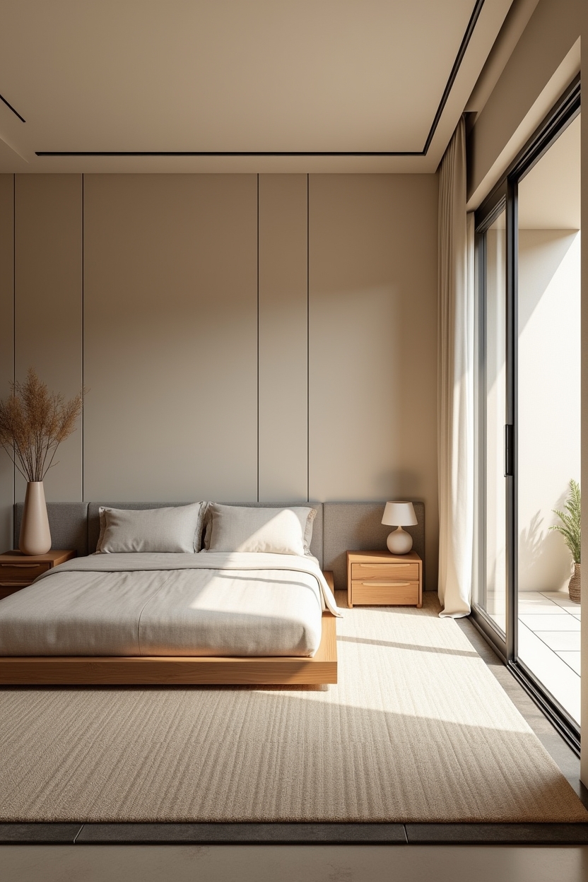 modular low-profile tatami-inspired sleeping terrace home decor