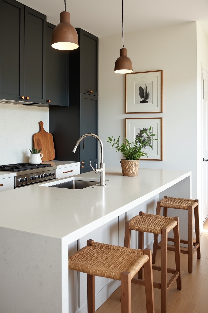 oversized sea-glass terrazzo slab home decor