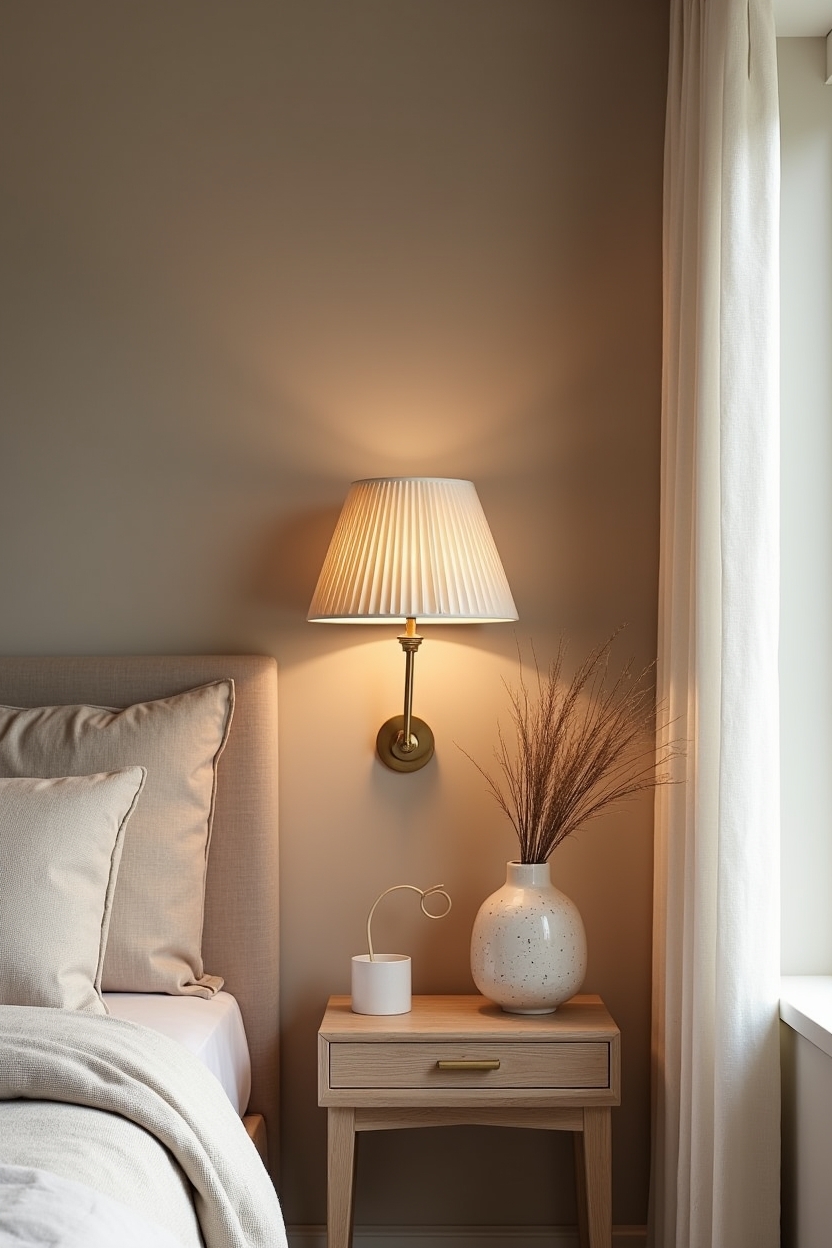 oversized pleated wall sconce home decor